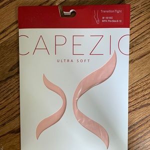 Capezio transition tights number 916 see Ballet pink size is 8 to 12